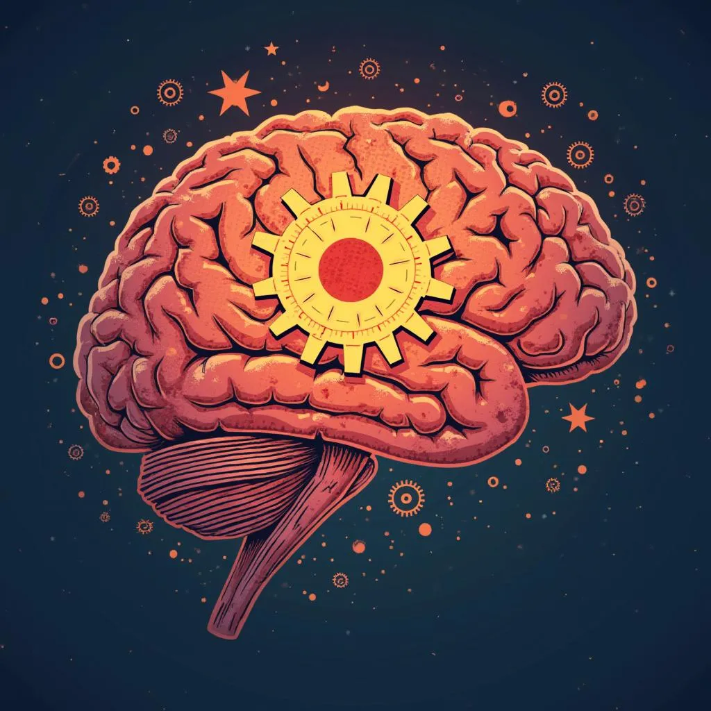 Illustration sur le mindset positif